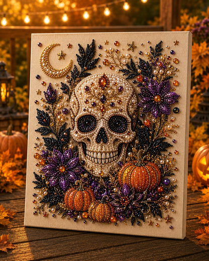 👻 Halloween Ghost Pearl Art DIY Kit