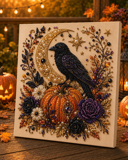 👻 Halloween Ghost Pearl Art DIY Kit