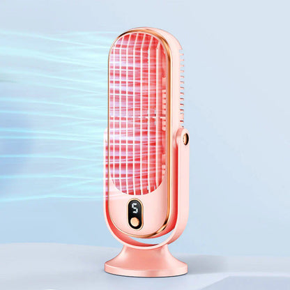 🥳2026 HOT SALE🥳💞50K+ SOLD!💨🌙 50% OFF! Portable Table Fan – 5 speeds, ultra‑quiet, gentle breeze. Perfect for bedroom or office. Stay cool without noise! 😴✨