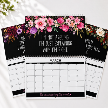 2027 Funny Swear Word Wall Calendar