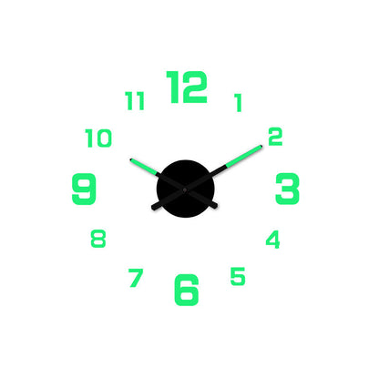 🥳2026 HOT SALE🥳💞50K+ SOLD!💥⏰3D DIY Luminous Acrylic Wall Clock Set