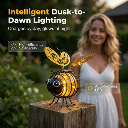 ⏳Time-Limited Special🐝 Solar Powered Hanging Bee Garden Light - Perfect Gift For Plant Lovers ❤️