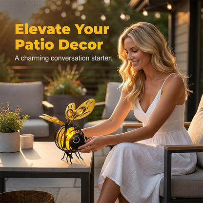 ⏳Time-Limited Special🐝 Solar Powered Hanging Bee Garden Light - Perfect Gift For Plant Lovers ❤️